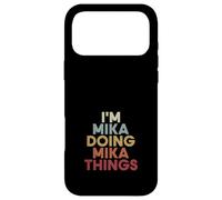 Carcasa para iPhone 17 Pro MAX Mika Name Mika Personalized Name First Given