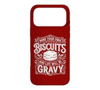 Carcasa para iPhone 17 Pro MAX Mind Your Own Biscuits - Salsa Amante de la Comida Americana para el Desayuno