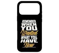 Carcasa para iPhone 17 Pro MAX Mindfulness Manifestación Crecimiento Mentalidad Cita