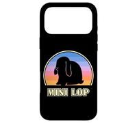 Carcasa para iPhone 17 Pro MAX Mini Lop Vintage Sunset Rabbit