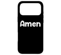 Carcasa para iPhone 17 Pro MAX Minimal Faith Word Design Simple Powerful Expression Tees