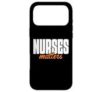 Carcasa para iPhone 17 Pro MAX Minimalist Nurses Matters Hospital Staff Art Healthcare