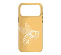 Carcasa para iPhone 17 Pro MAX Minimalista Abeja Línea Anatómica Ilustración Miel