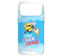 Carcasa para iPhone 17 Pro MAX Minions Cuter Than Cupid
