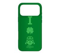 Carcasa para iPhone 17 Pro MAX Minions Four-Leaf Clover St Patty’s Day
