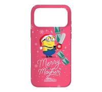 Carcasa para iPhone 17 Pro MAX Minions Merry Mayhem Funny Holiday