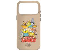 Carcasa para iPhone 17 Pro MAX Minions & Monsters Show Me That Smile