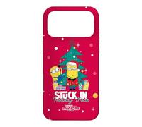 Carcasa para iPhone 17 Pro MAX Minions Stuck In Holiday Mode Festive