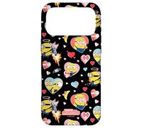 Carcasa para iPhone 17 Pro MAX Minions Valentine Hearts All Over Print