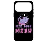 Carcasa para iPhone 17 Pro MAX Mir Doch Miau No Me Miau Gato Gatos