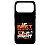 Carcasa para iPhone 17 Pro MAX Mis Mejores Amigos La Lucha es mi Lucha Conciencia sobre el TDAH Naranja