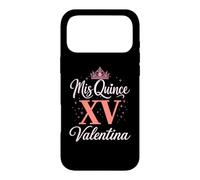 Carcasa para iPhone 17 Pro MAX Mis Quince Valentina 15 Quinceañera Fiesta de Cumpleaños Mexicana