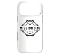 Carcasa para iPhone 17 Pro MAX Mission 3:16 - Christian Faith Church Ministry Soldier