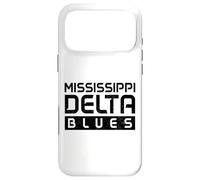 Carcasa para iPhone 17 Pro MAX Mississippi Delta Blues Music Guitarrista Músico Vintage