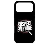 Carcasa para iPhone 17 Pro MAX Misterio De Asesinato Cena Outfit Fiesta Detective Misterio