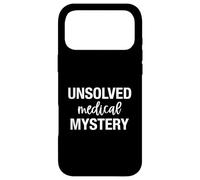 Carcasa para iPhone 17 Pro MAX Misterio Médico Sin Resolver Doctor Humor Diagnóstico Raro Cebra