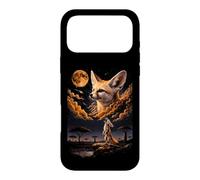 Carcasa para iPhone 17 Pro MAX Místico Fennec Fox Lunar Mirada Cósmica Noche
