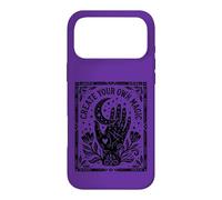 Carcasa para iPhone 17 Pro MAX Místico Vintage Quiromancia Mano Luna Mágica Arte Popular Diseño