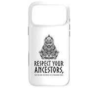 Carcasa para iPhone 17 Pro MAX Mitología vikinga - Respeta a Tus antepasados - Dios nórdico Odin