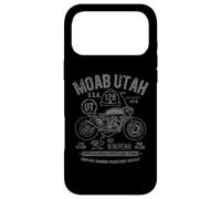 Carcasa para iPhone 17 Pro MAX Moab Utah Route U-128 Colorado River Retro diseño de Motocicleta