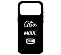 Carcasa para iPhone 17 Pro MAX Modo Alix Activado Nombre Gracioso