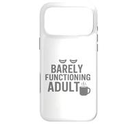 Carcasa para iPhone 17 Pro MAX Modo de café para Adultos Apenas Funcional