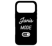 Carcasa para iPhone 17 Pro MAX Modo Janis Activado Nombre Gracioso