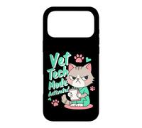Carcasa para iPhone 17 Pro MAX Modo Vet Tech Activado Funny Cat Veterinary