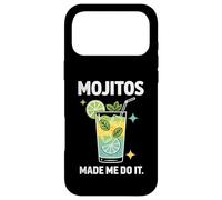 Carcasa para iPhone 17 Pro MAX Mojitos Made Me Do It Cóctel Lima Mentas