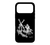 Carcasa para iPhone 17 Pro MAX Molinos de Viento de Lucha Don Quijote