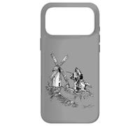 Carcasa para iPhone 17 Pro MAX Molinos de Viento de Lucha Don Quijote