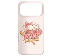 Carcasa para iPhone 17 Pro MAX Mom, The Real Most Valuable Person Funny Baseball Design