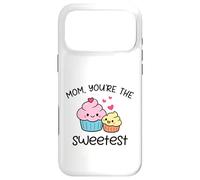 Carcasa para iPhone 17 Pro MAX Mom You'Re The Sweetest Cute Kawaii Cupcake Madre Diseño