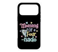 Carcasa para iPhone 17 Pro MAX Mommy of A Fournado Funny Mom 4th Birthday Matching Family