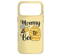 Carcasa para iPhone 17 Pro MAX Mommy To Be New Mom Bee Baby Shower Baby Shower Anuncio