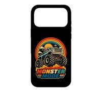 Carcasa para iPhone 17 Pro MAX Monster Truck Sunset Retro Off Road Fan Hombres Niños Niños