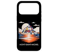 Carcasa para iPhone 17 Pro MAX Mont Saint Michel France Normandy Catholic Travel Lover