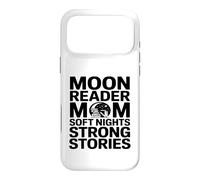 Carcasa para iPhone 17 Pro MAX Moon Reader Mamá Noches Suaves Historias Fuertes