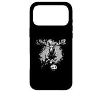 Carcasa para iPhone 17 Pro MAX Moose Playing Soccer | Equipo Deportivo