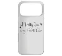 Carcasa para iPhone 17 Pro MAX Morally Grey is My Favorite Color Morally Gray All The Way