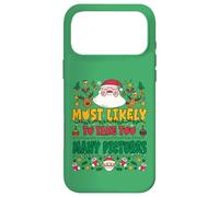 Carcasa para iPhone 17 Pro MAX Most Likely To Take Too Many Pictures Outfit Funny Xmas