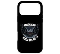 Carcasa para iPhone 17 Pro MAX Mothman Made Me Do It Creepy Cryptid Paranormal