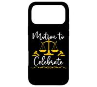Carcasa para iPhone 17 Pro MAX Motion to Celebrate Lawyer Graduation Law School Barrister