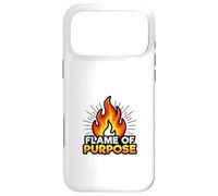 Carcasa para iPhone 17 Pro MAX Motivación impulsada por un propósito Diseño de mentalidad de energía de Fuego