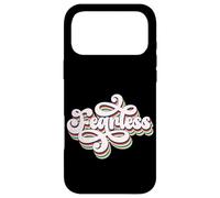 Carcasa para iPhone 17 Pro MAX Motivacional gráfico Inspirador sin Miedo