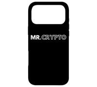 Carcasa para iPhone 17 Pro MAX Mr. Crypto Matching Cryptocurrency Husband & Wife Crypto