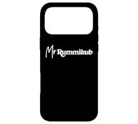 Carcasa para iPhone 17 Pro MAX Mr Rummikub (Texto Blanco)
