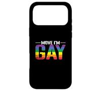 Carcasa para iPhone 17 Pro MAX Muévete Soy Gay Despeja el Camino para la Diversidad