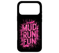 Carcasa para iPhone 17 Pro MAX Mujer Mud Run Fun Mudder Running Mudding Race Girls Team ATV