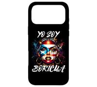 Carcasa para iPhone 17 Pro MAX Mujer Puertorriqueña Yo Soy Boricua Puerto Rico Bandera Hispana